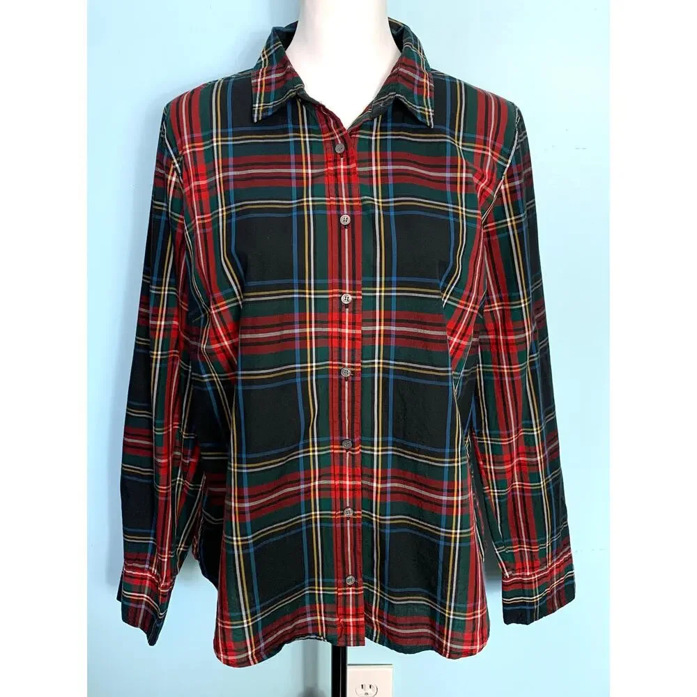 J. Crew classic plaid